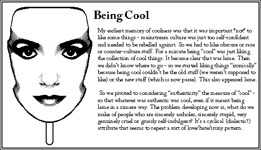 Being Cool