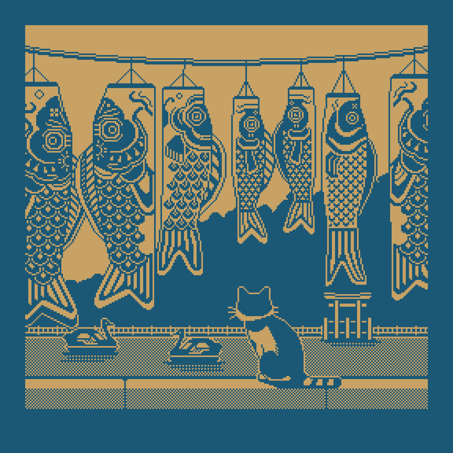 🎏🐱 Purrinobori