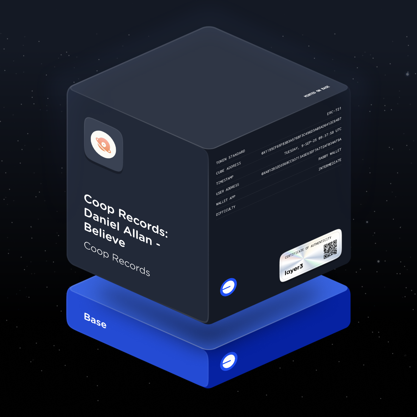 Coop Records: Daniel Allan - Believe