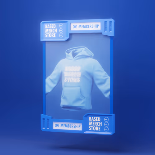 Based Merch Store OG Membership NFT