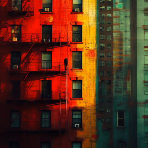 Endless Rooftops From My Window