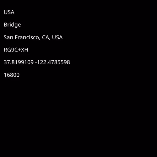 Fan of Golden Gate Bridge