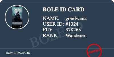 BOLE ID ##1324