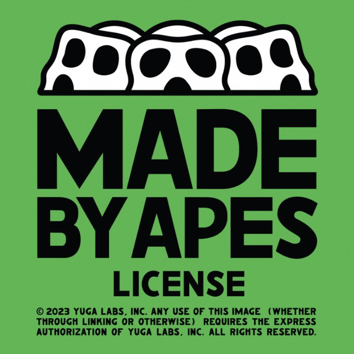 Made By Apes License Pass #7