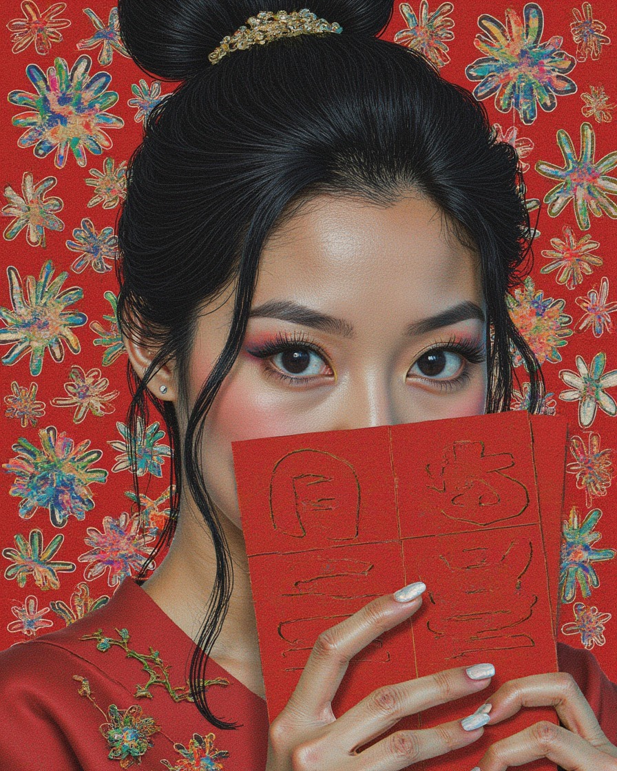 Titles - Scroll Model - Demure Portrait