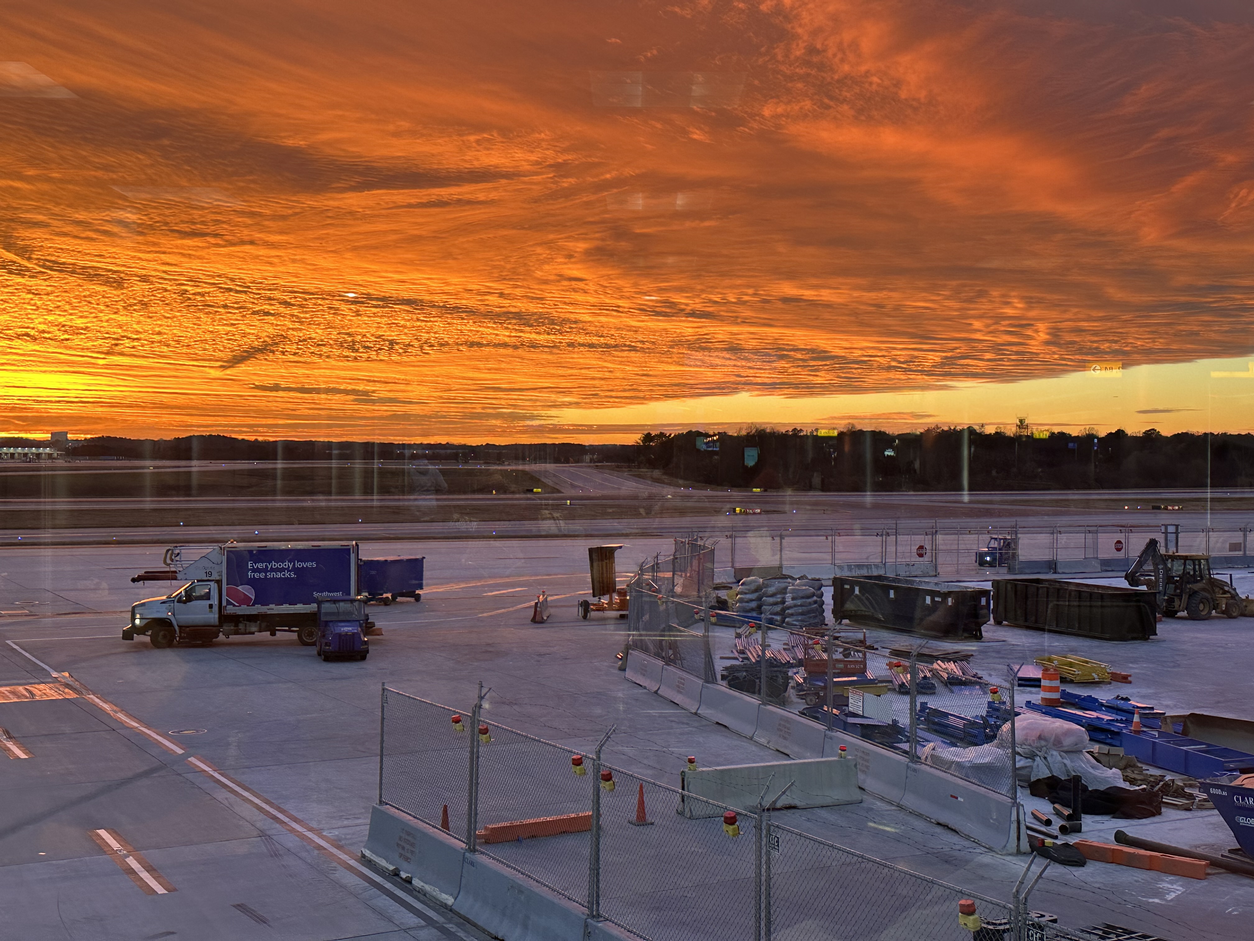 Sunset At The Airport R1 #21
