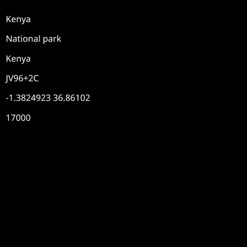 Fan of Nairobi National Park