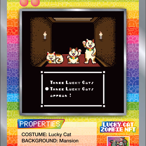 Three Lucky Cats