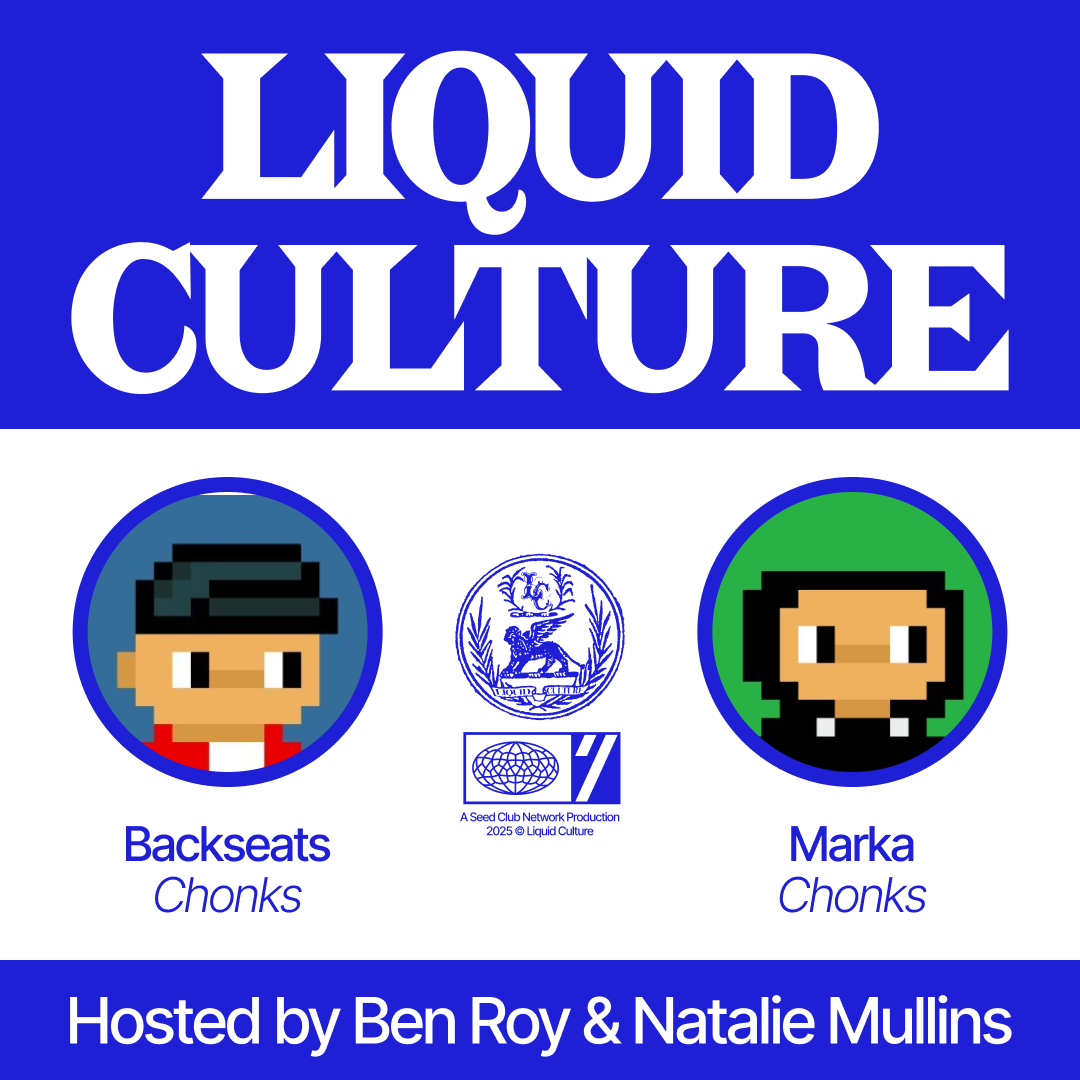 Chonks & The Future of PFPs | Backseats & Marka