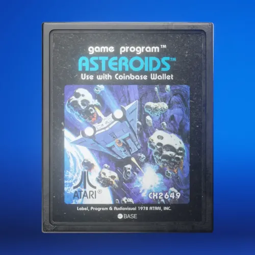 Atari Asteroids #4322 | Onchain Arcade