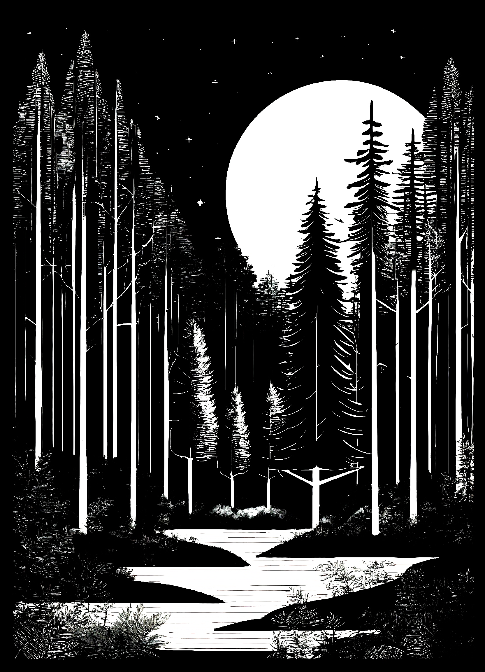 The forest of your eyes