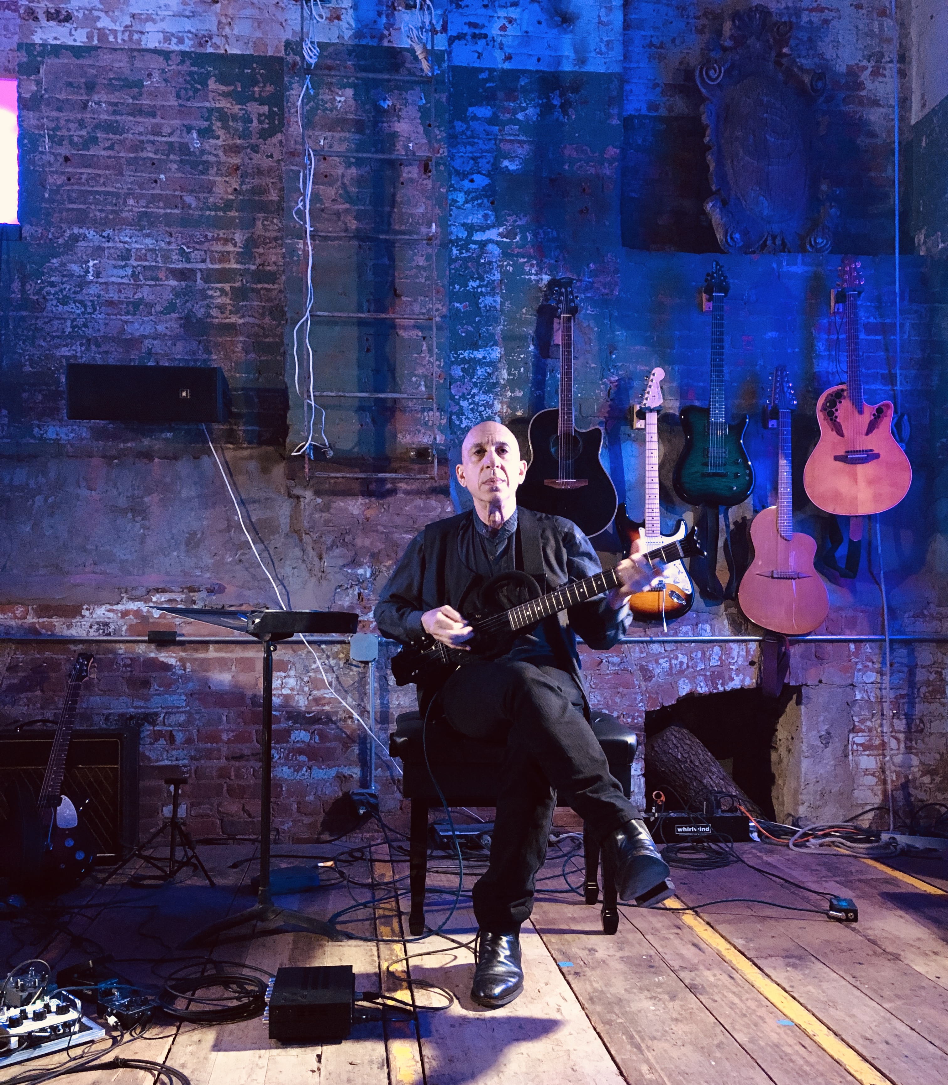 Portrait of Elliott Sharp