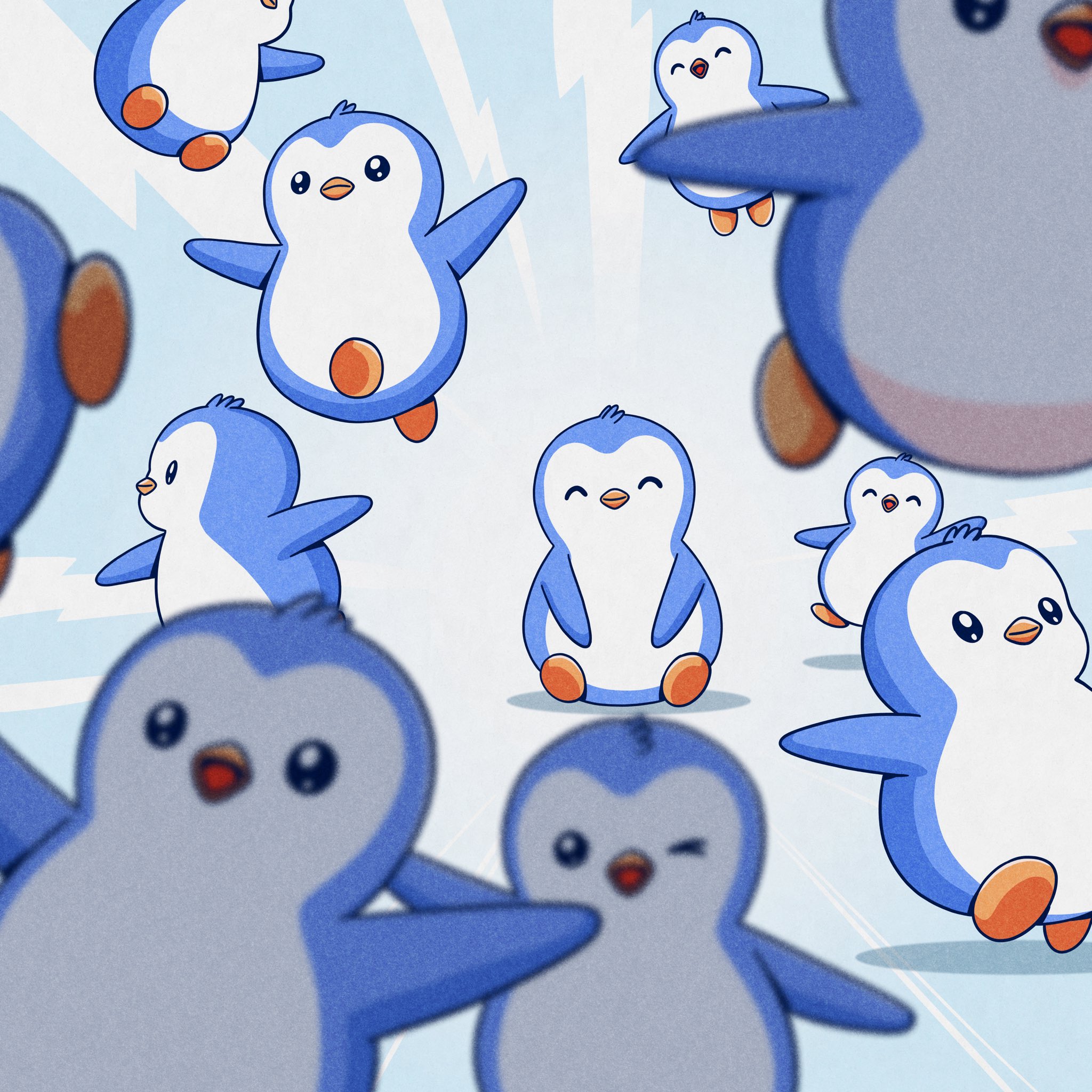 Huddle up 🐧