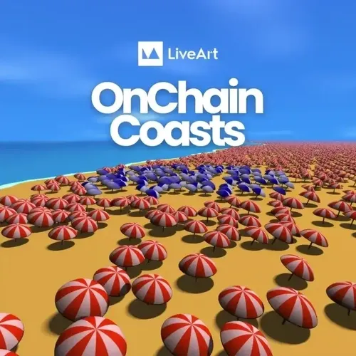 OnChain Coasts by LiveArt #3812