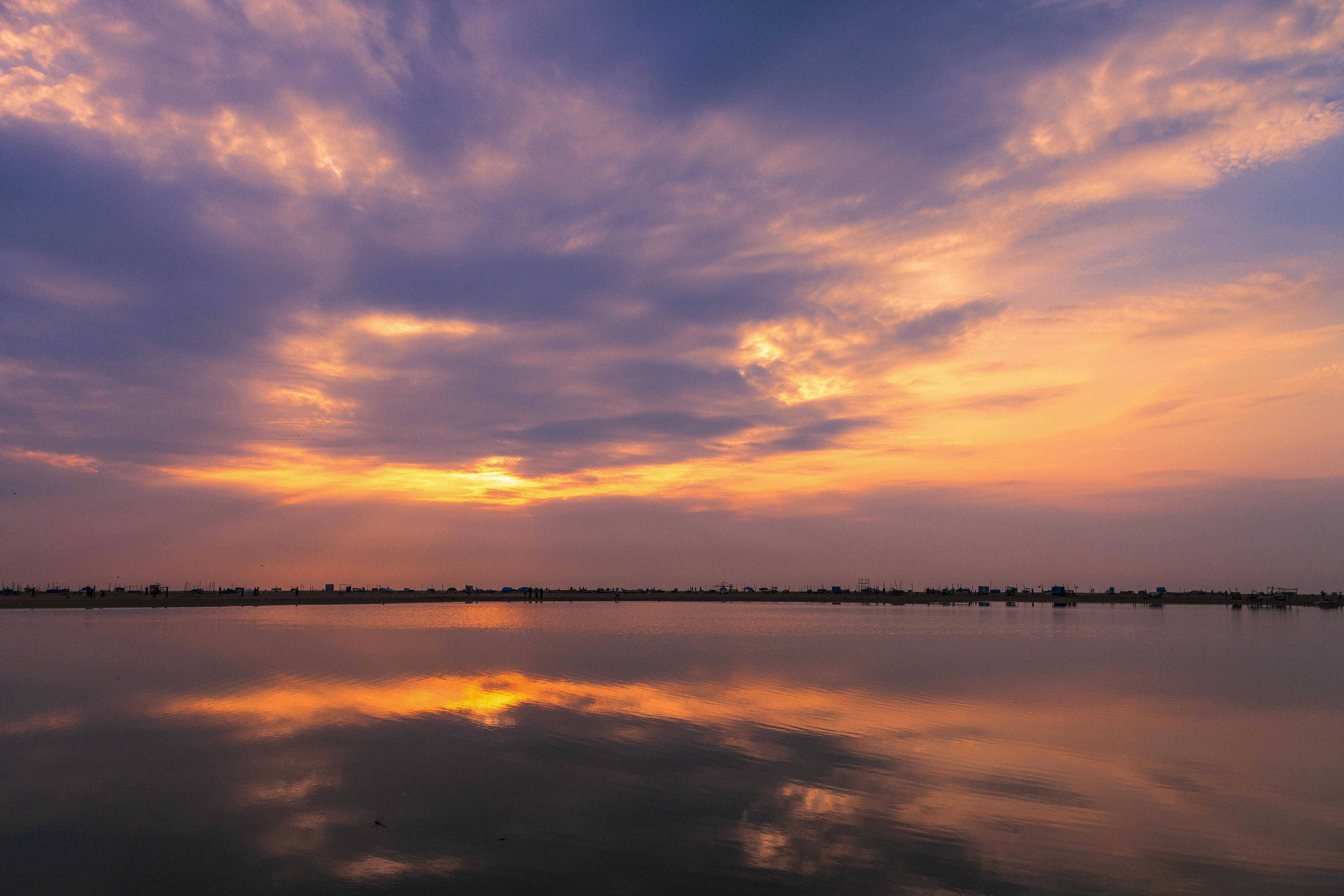Sunrise at Marina Beach
