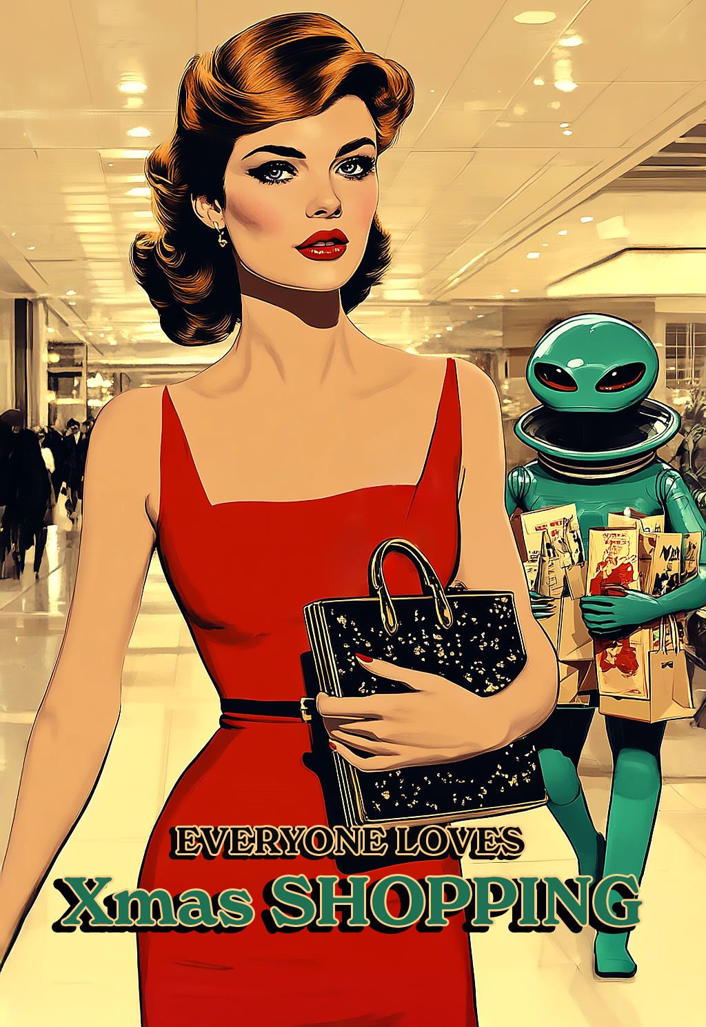 Betty: Everyone loves Xmas shopping