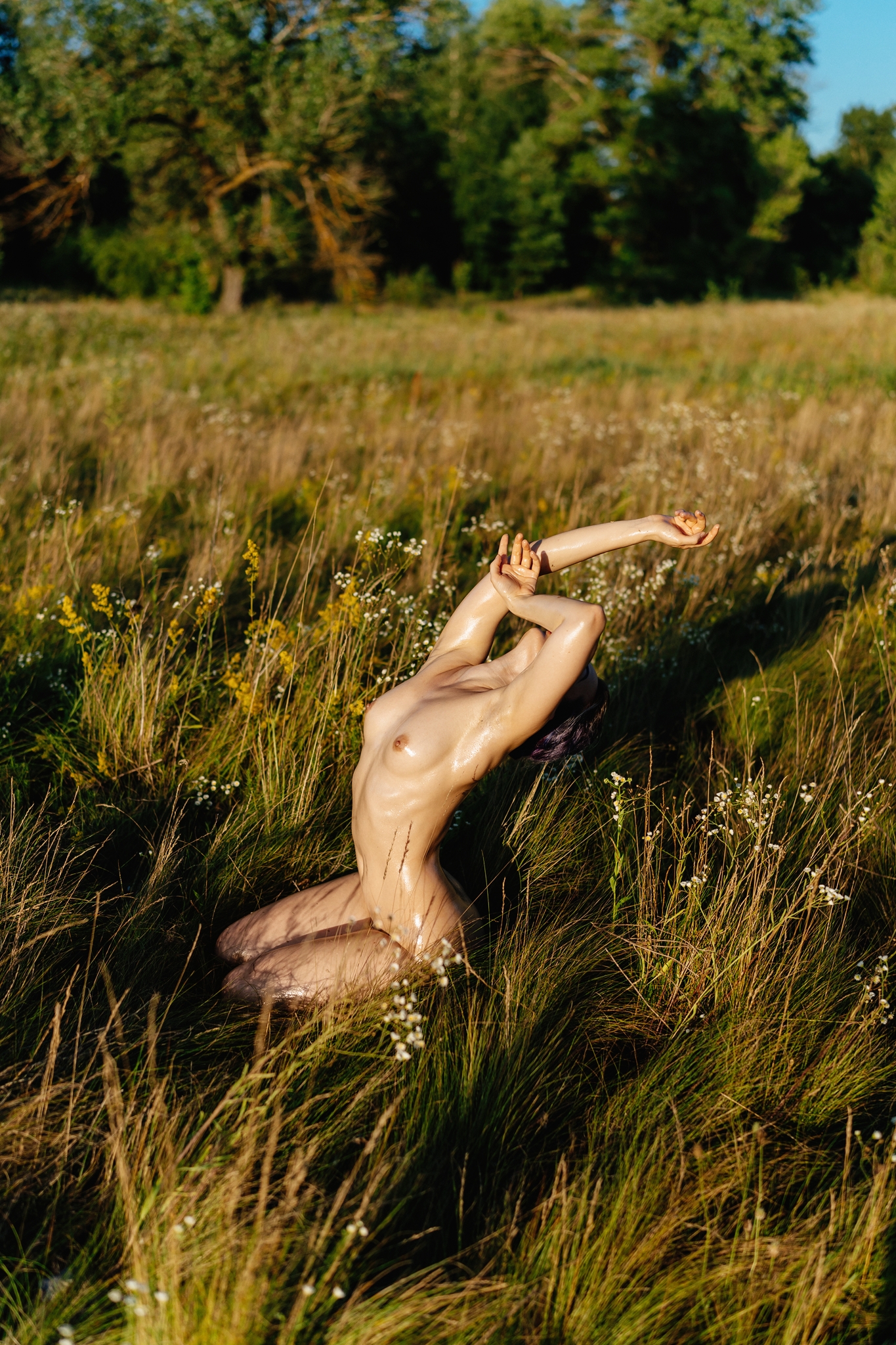 Amid Waves of Grass