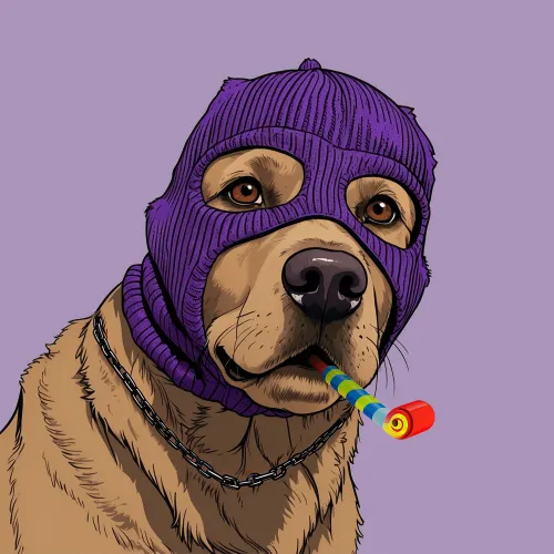 Masked Dog #828
