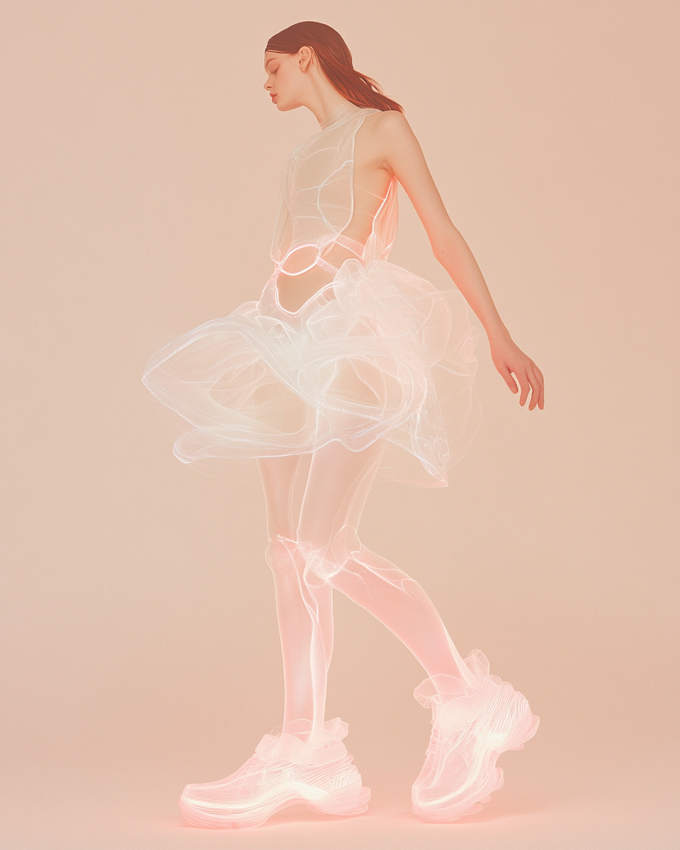 Bioluminescent fashion couture: the beginning #9