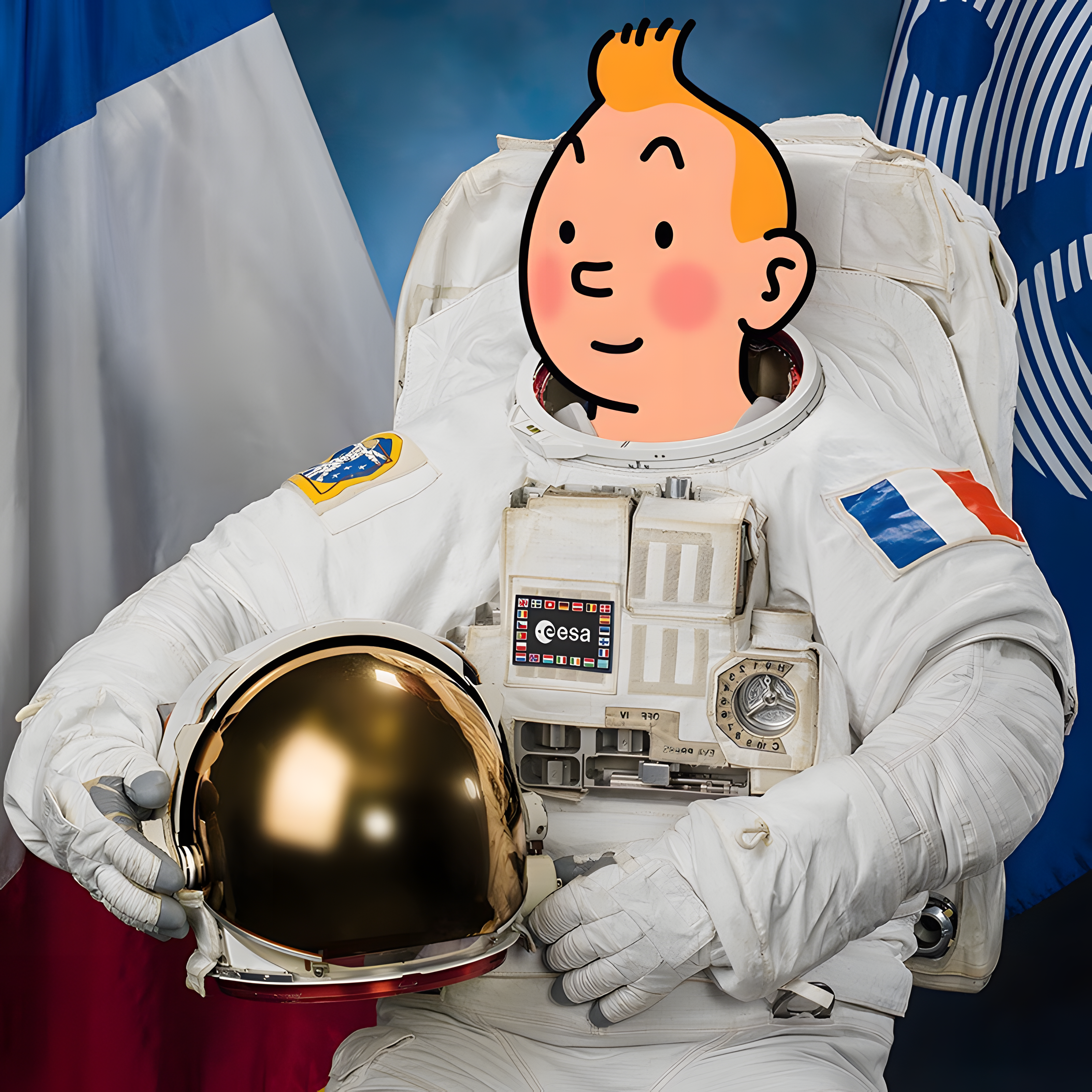 Astronaut of Tintin