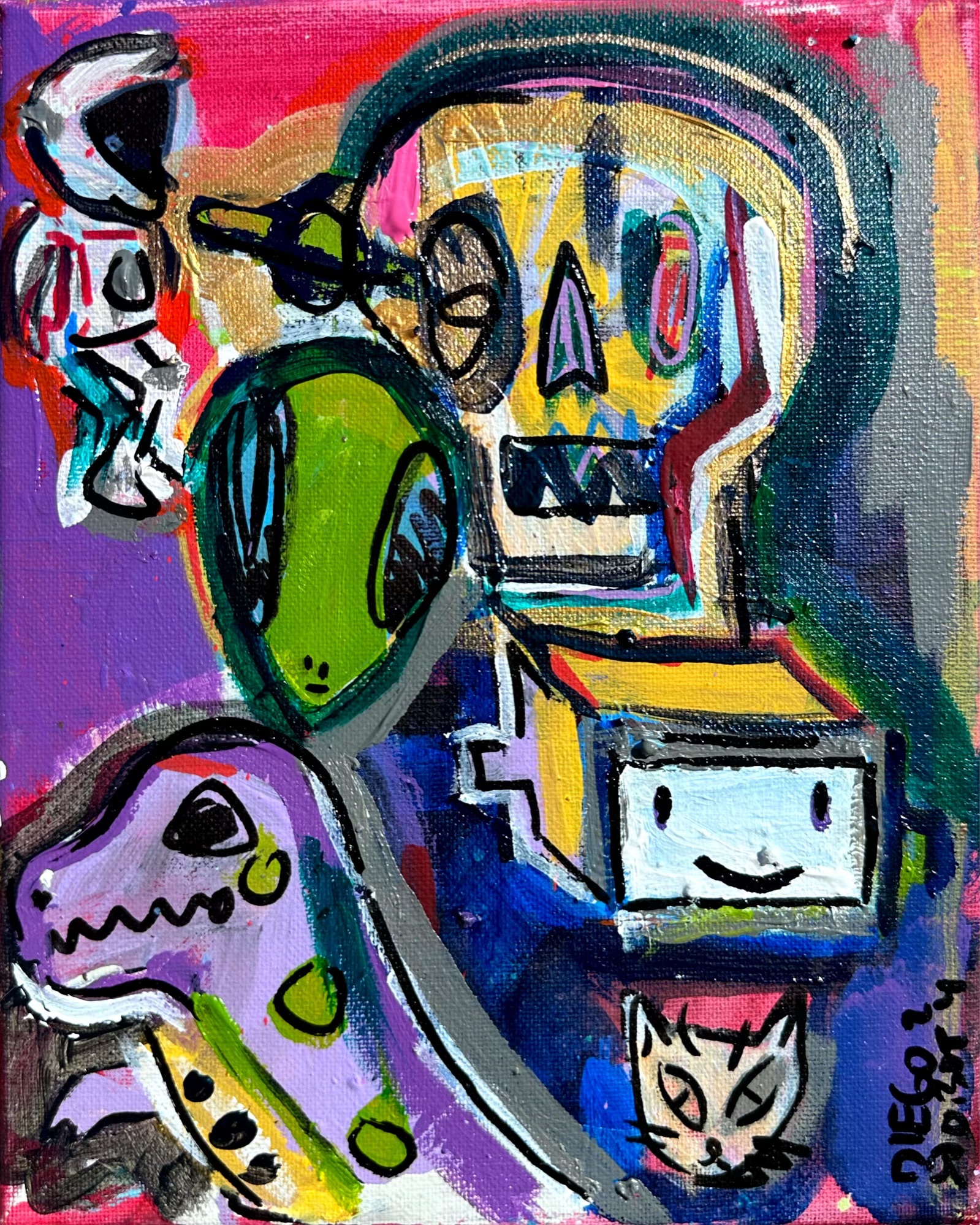 Robot  and his friends #7