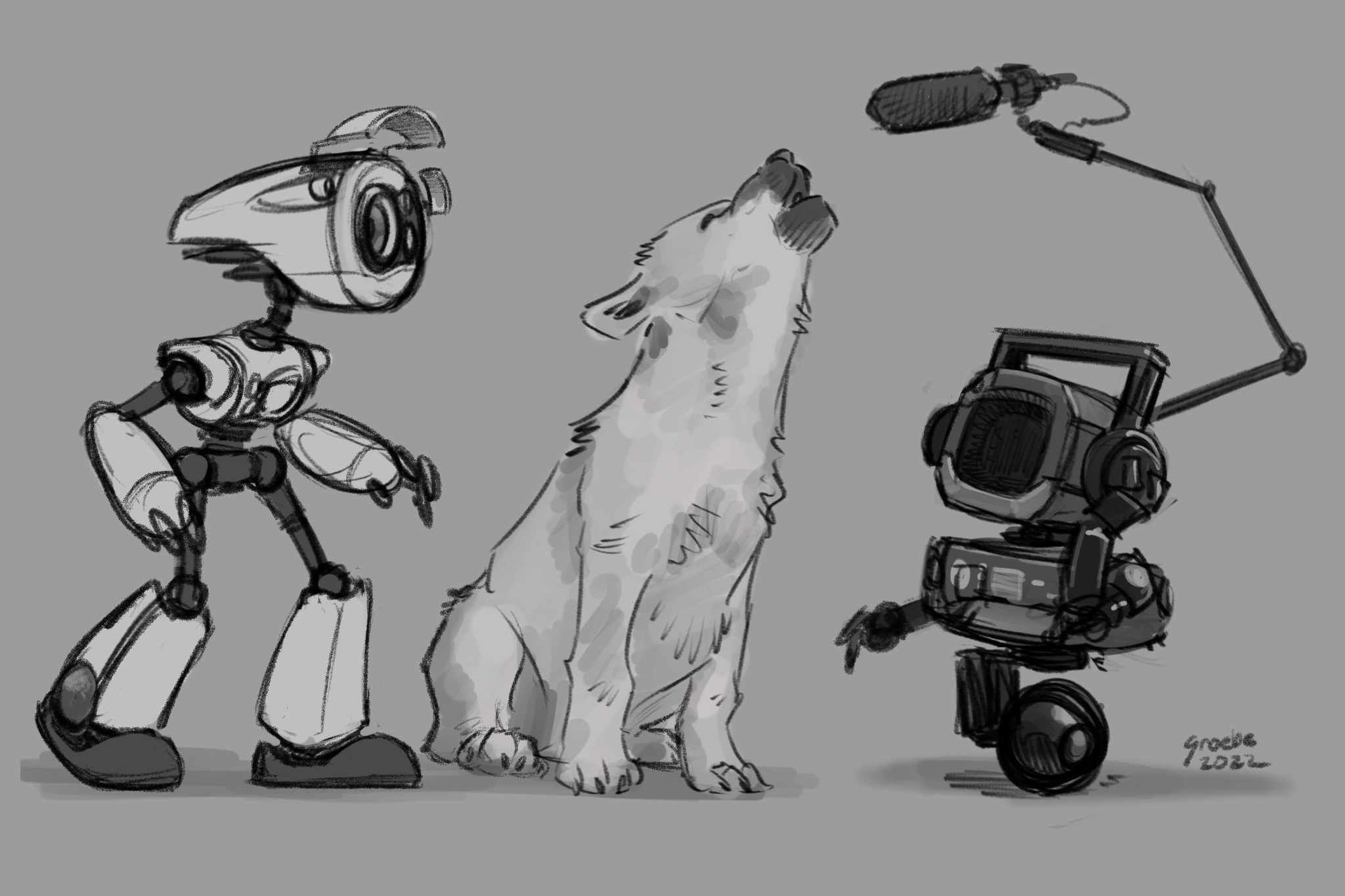 Cammy and Mike Sketch #3