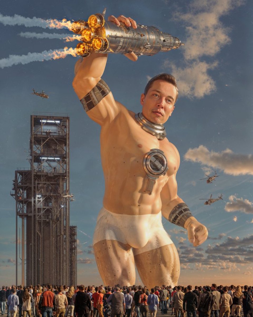 ELON CATCHING ROCKETS (2054)