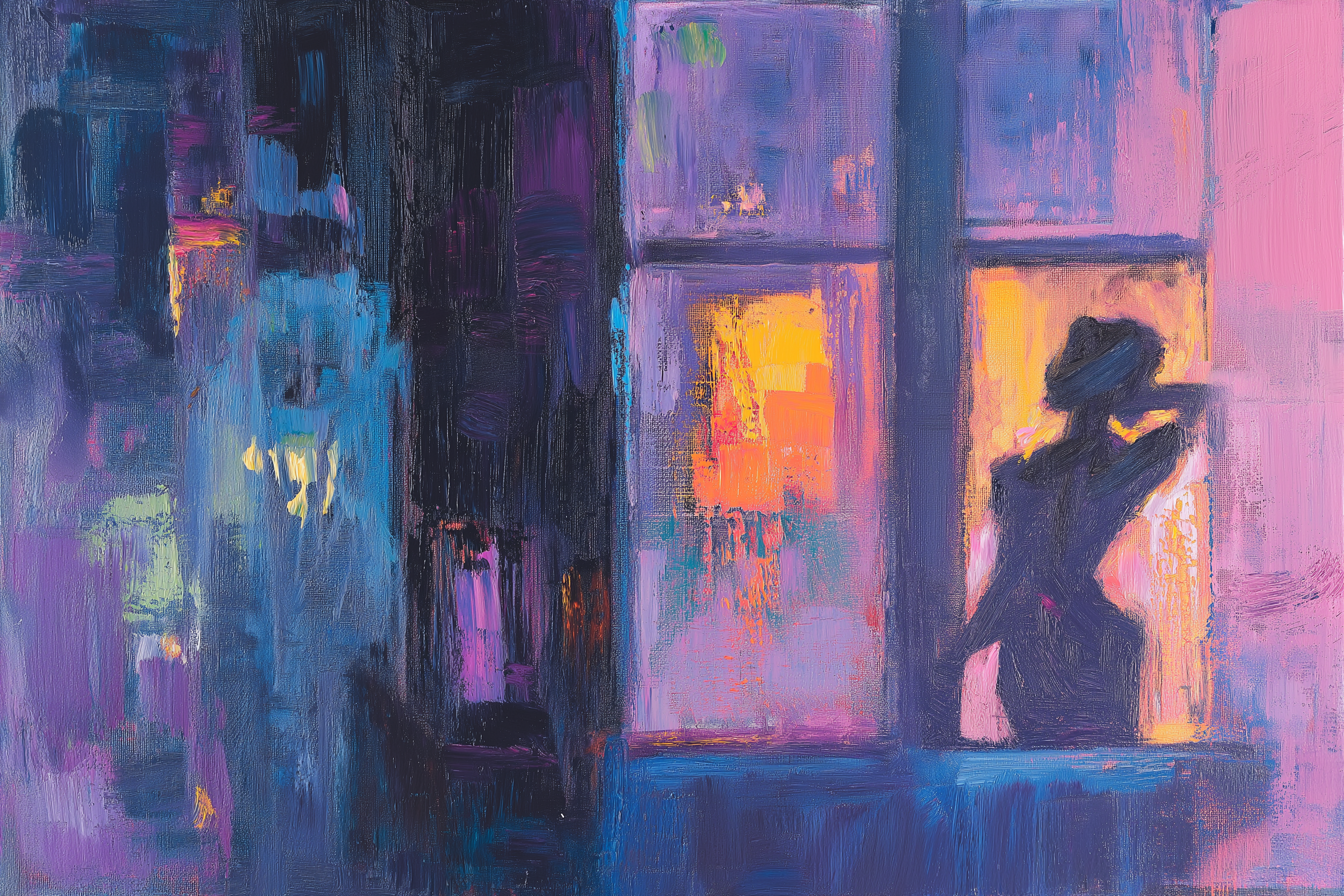 silhouette for window