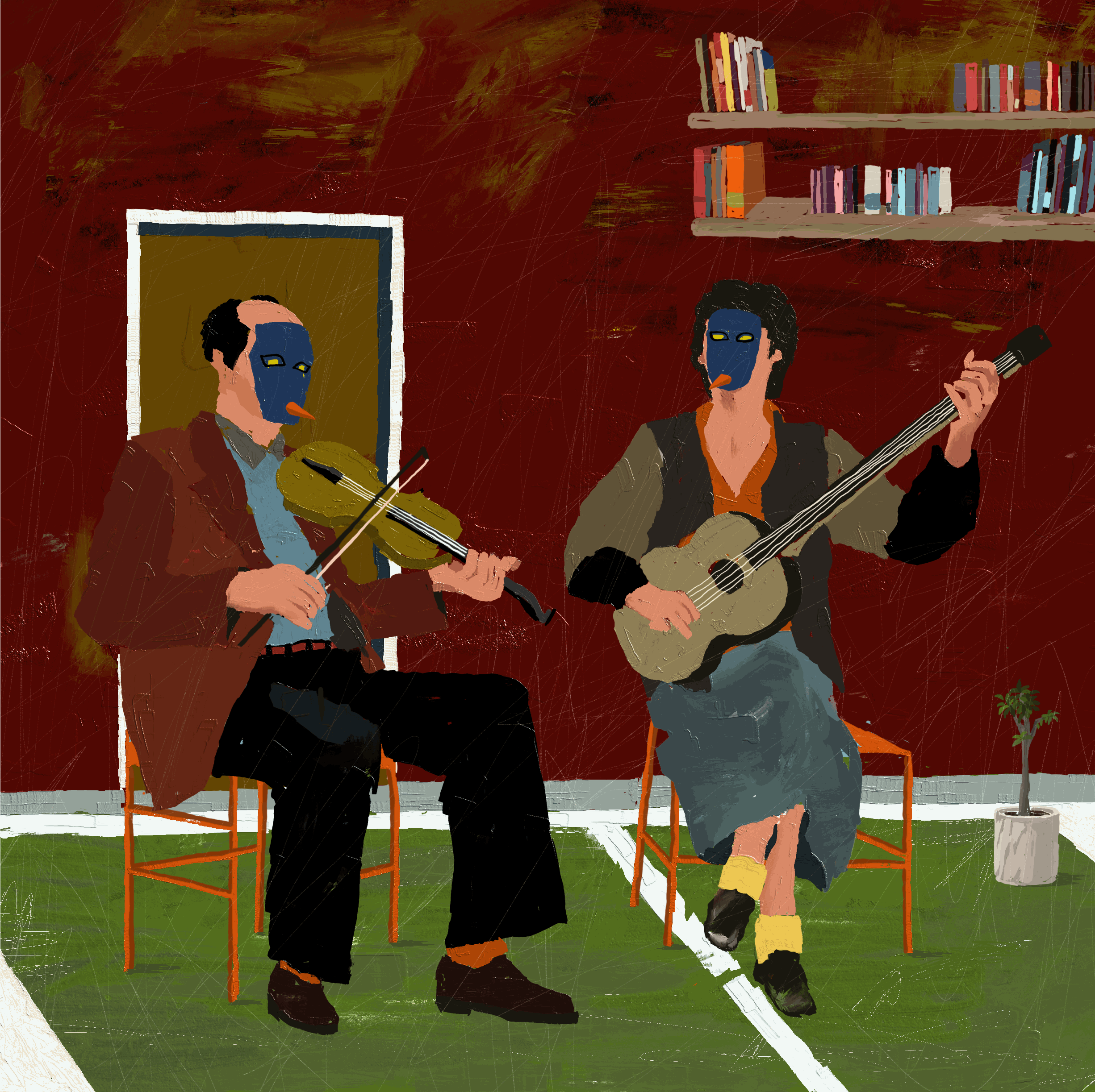 EMITTING SOUNDS OF SOLACE 