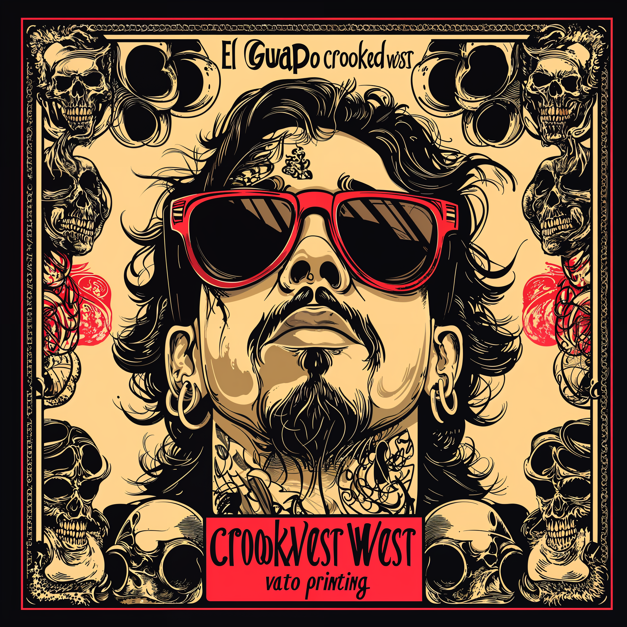 //vDRAFT: El Guapo by Vato Printing