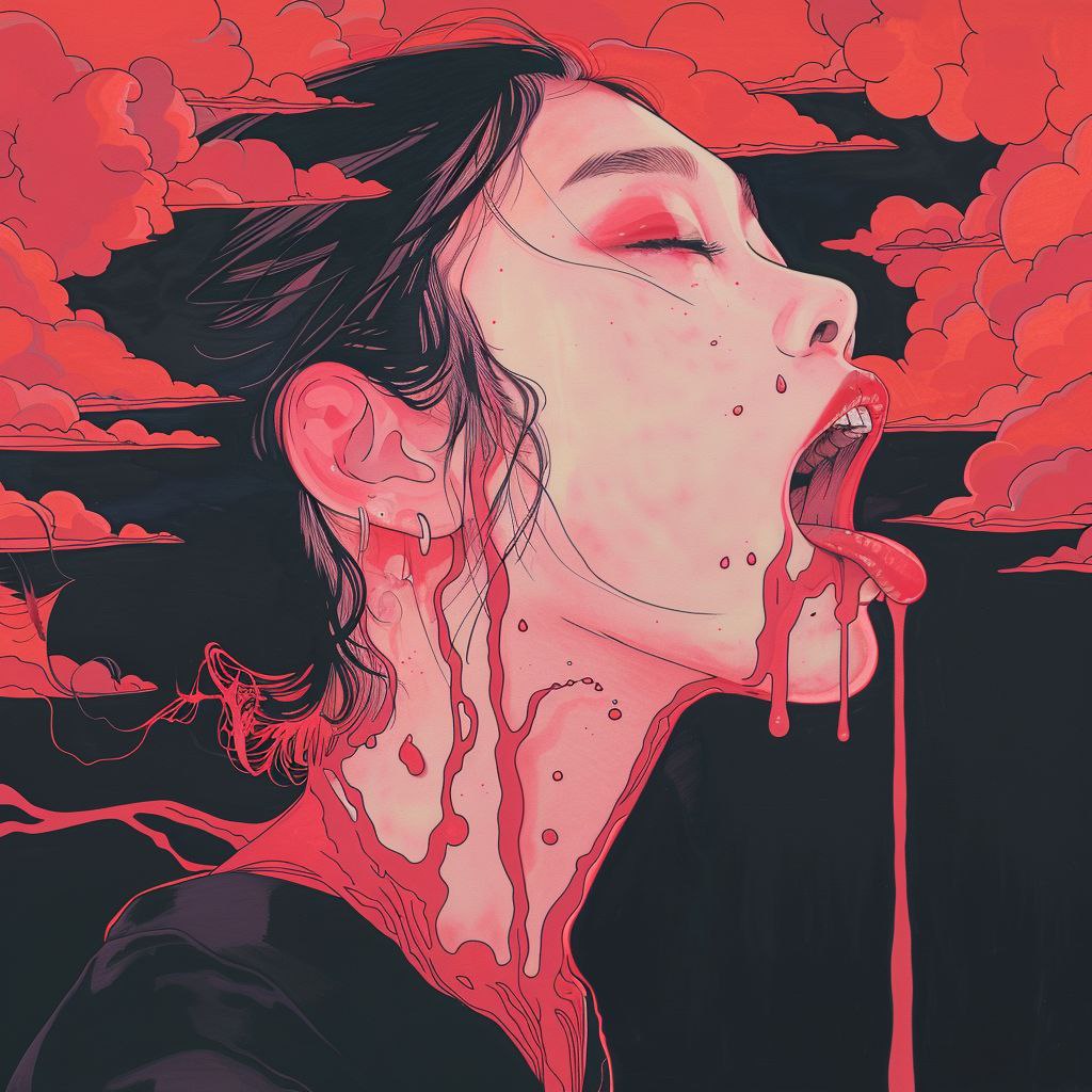 red sunset