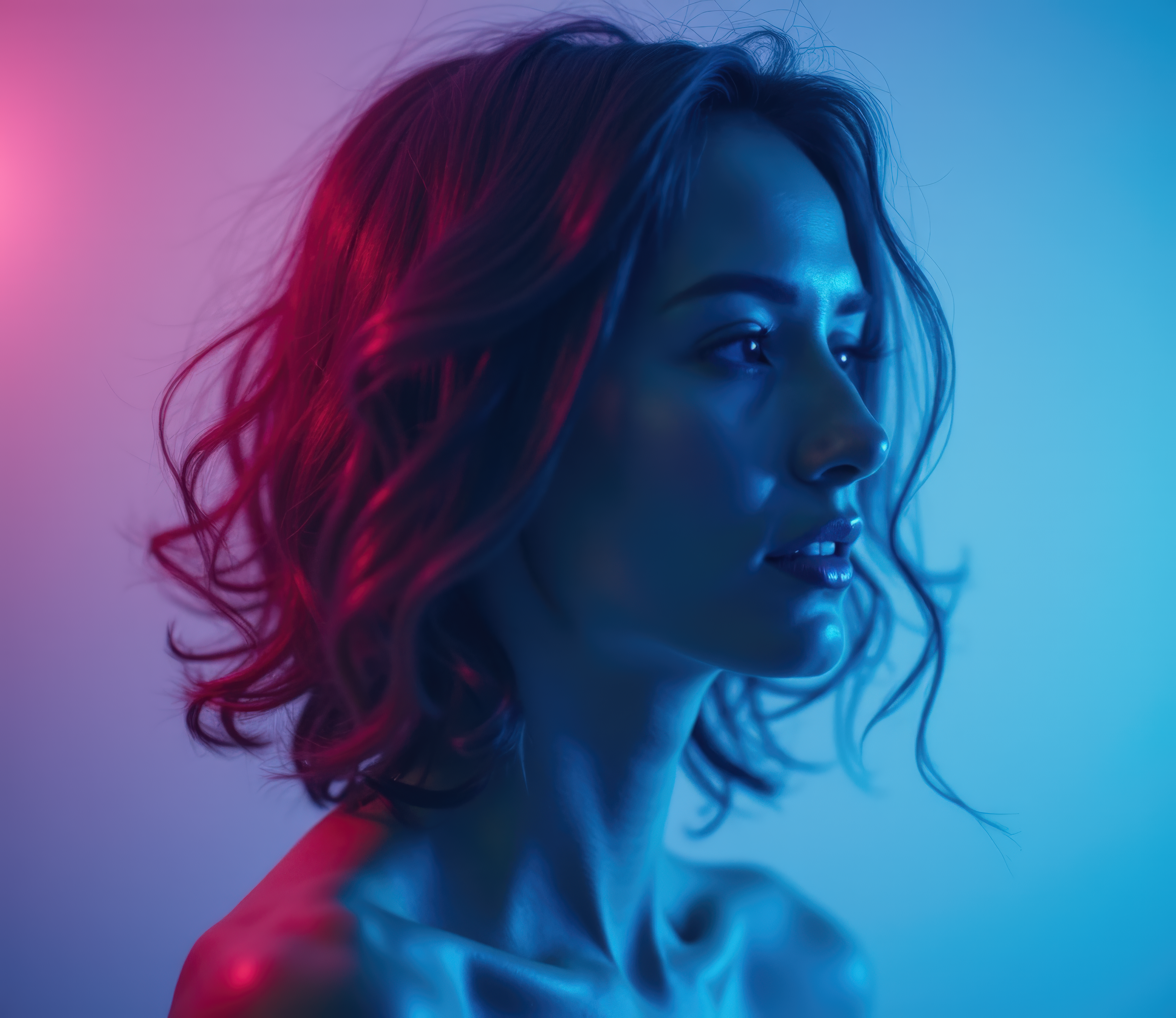 When the Light First Touched Her Face