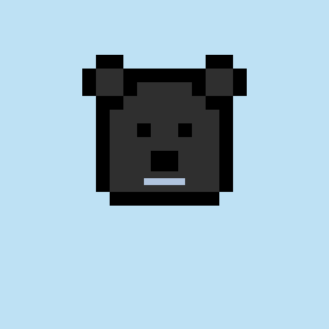 Pixel Bear #46742