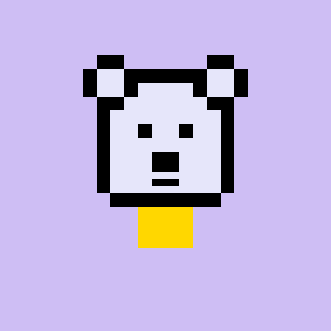Pixel Bear #48020