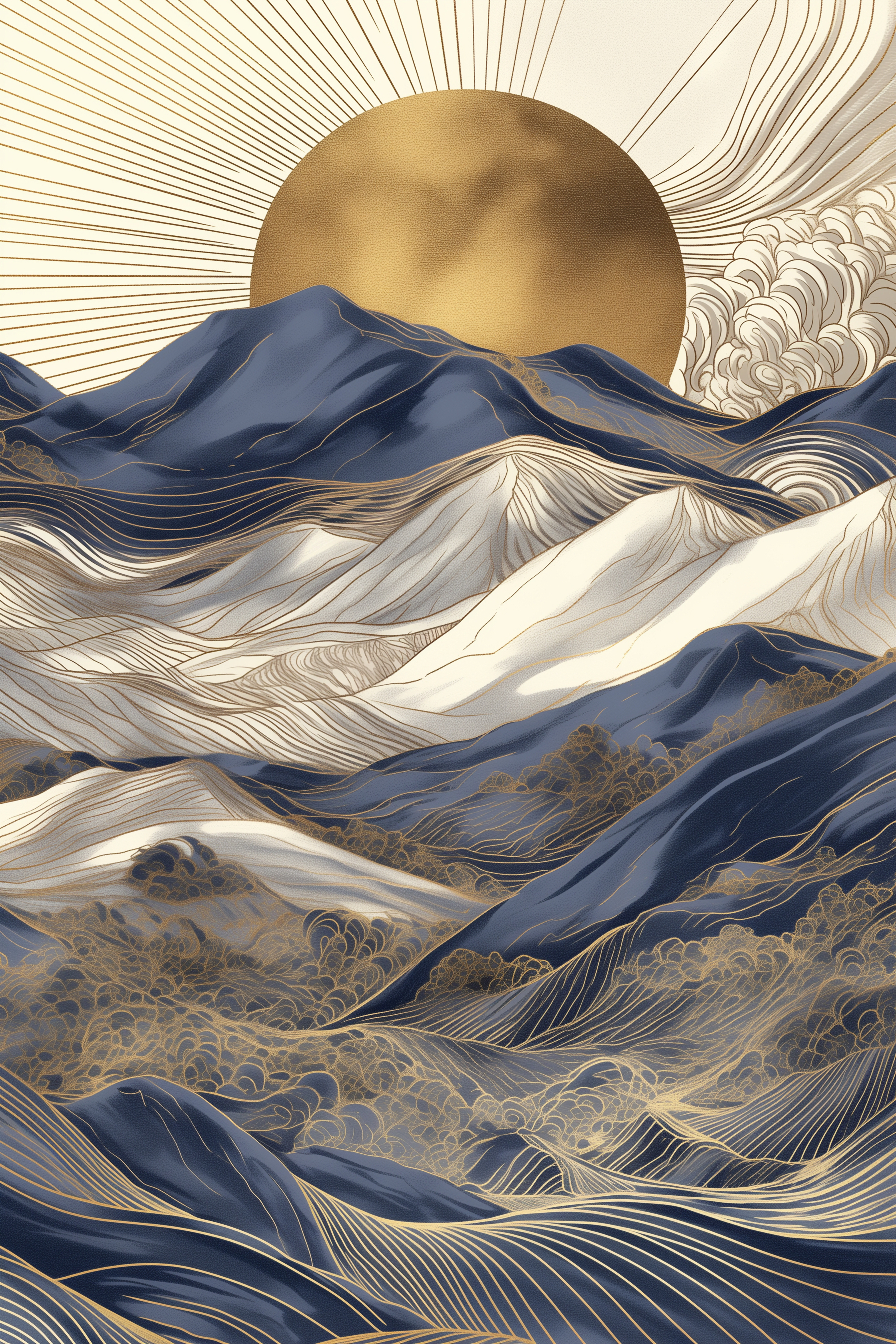 Radiance Over Quiet Mountains