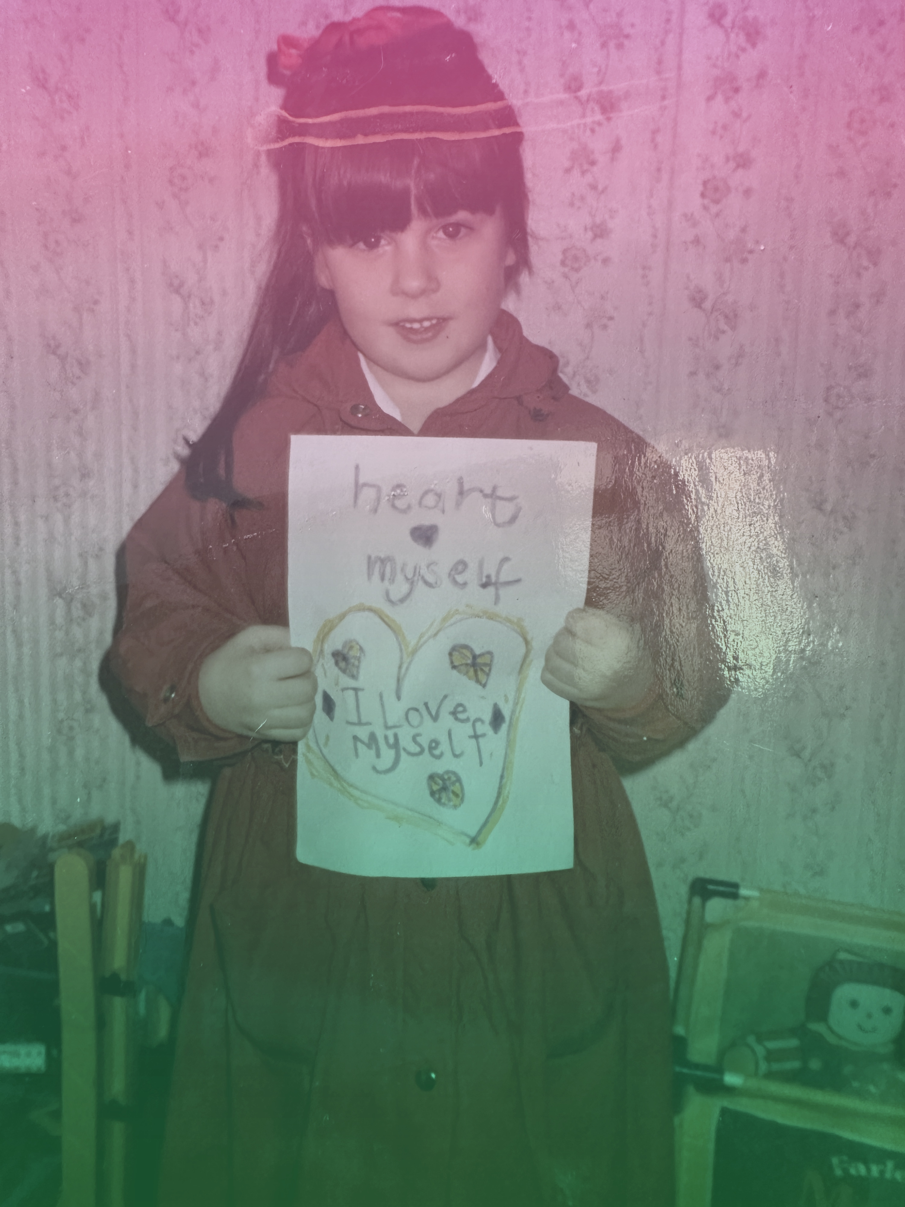 Heart Myself. Self Portrait, 1996.