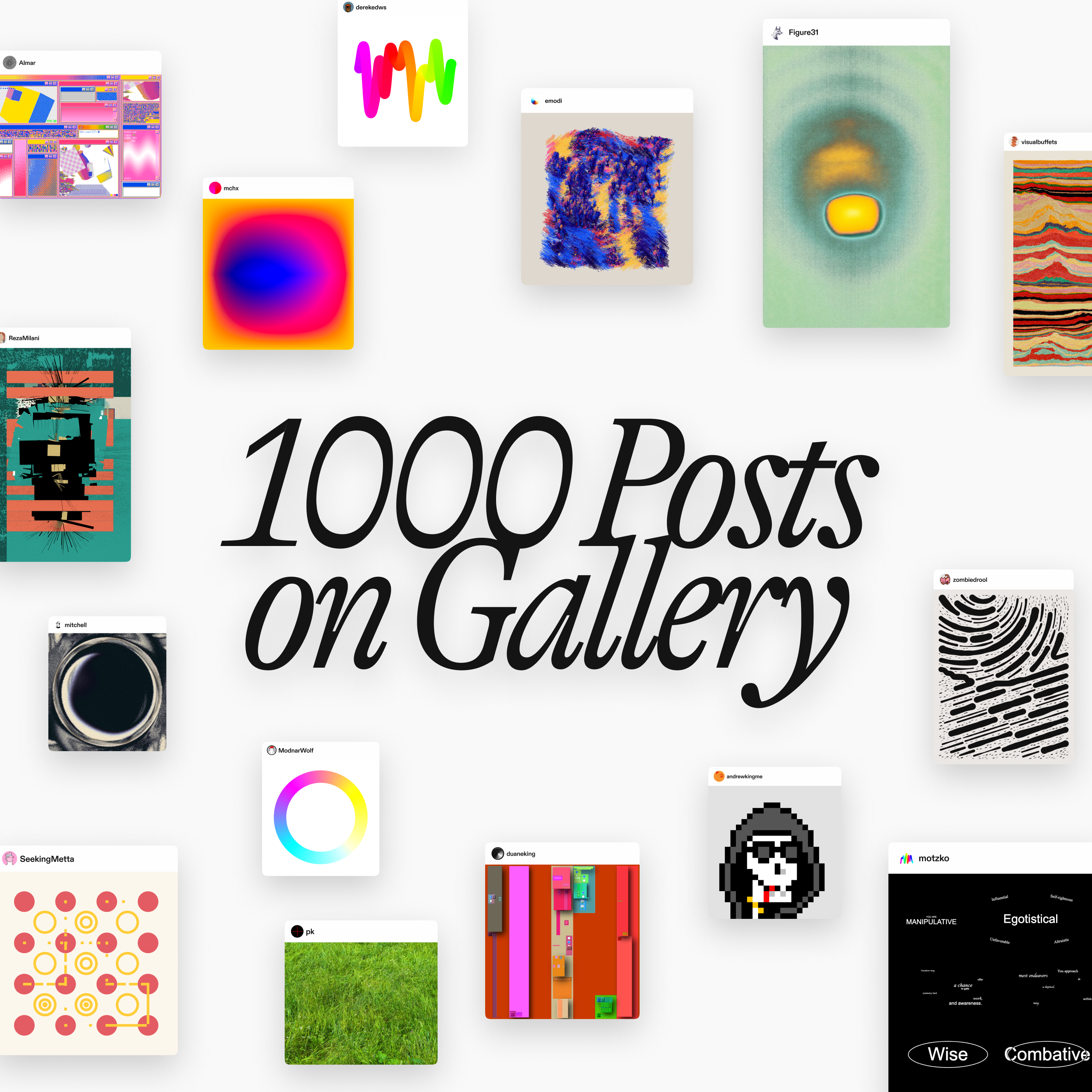 Gallery Mementos: 1K Posts
