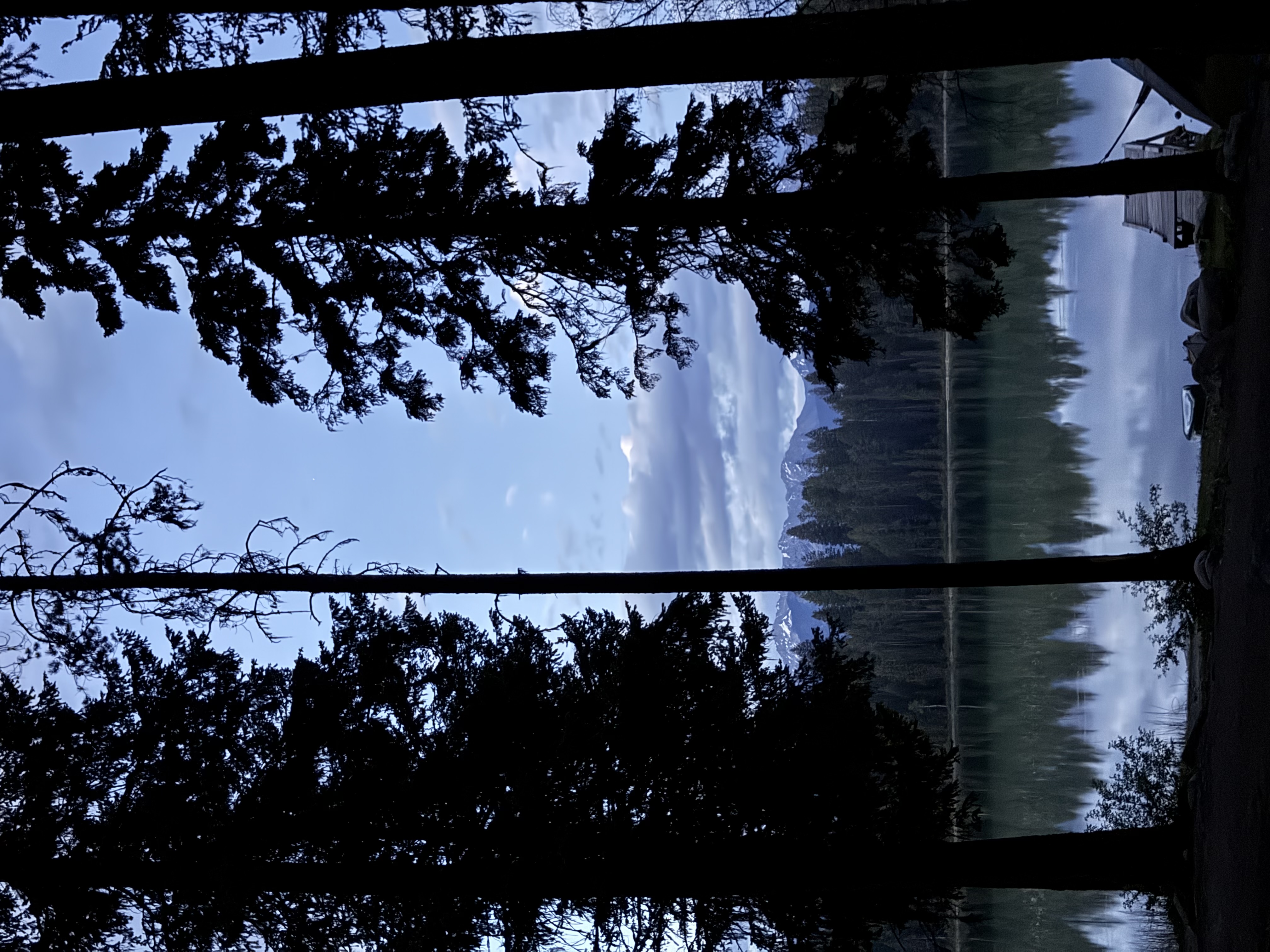 Night at the lake