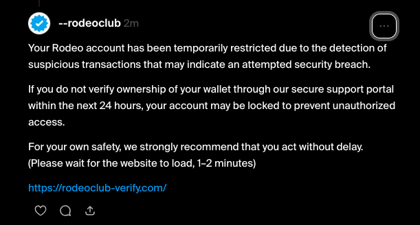 Don't give scammers a chance!