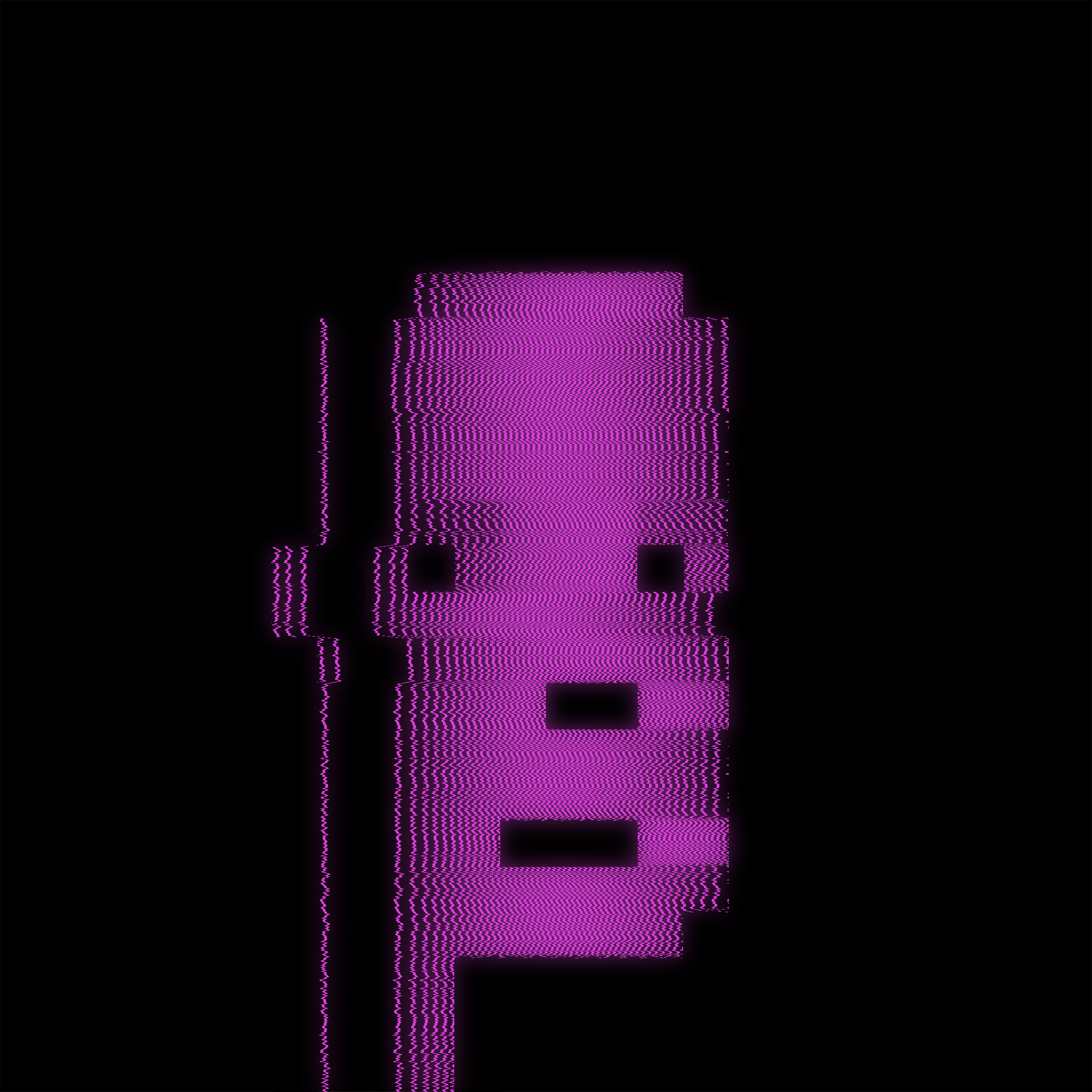 Cryptopunk #3307 Purple Haze