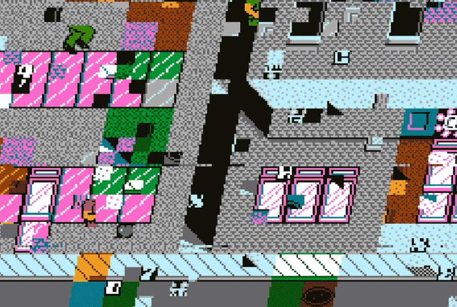 Tilted buildings