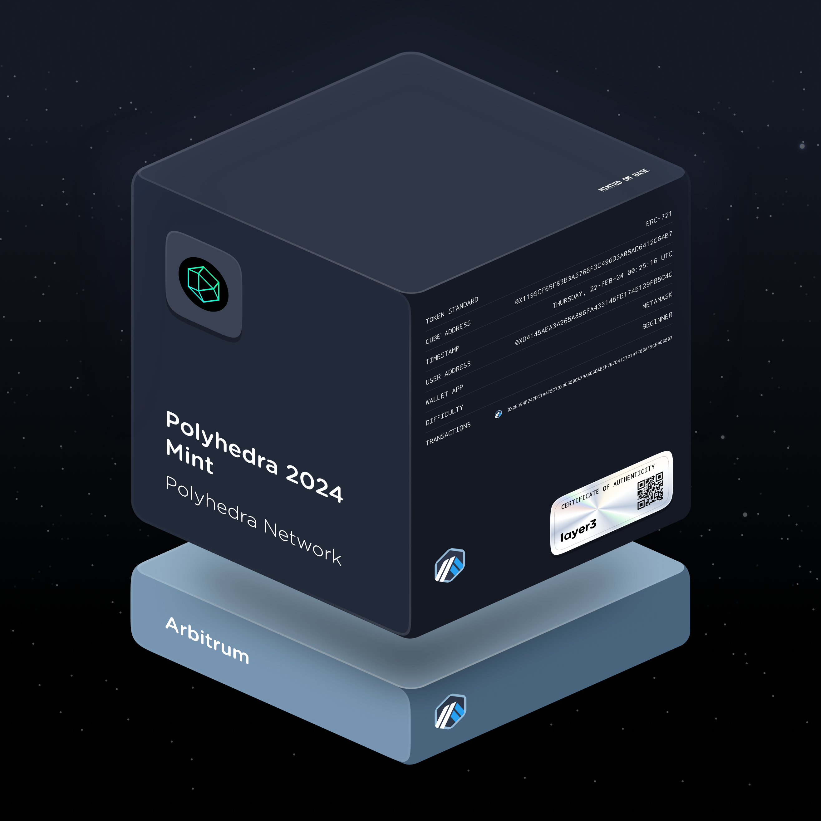 Polyhedra 2024 Mint