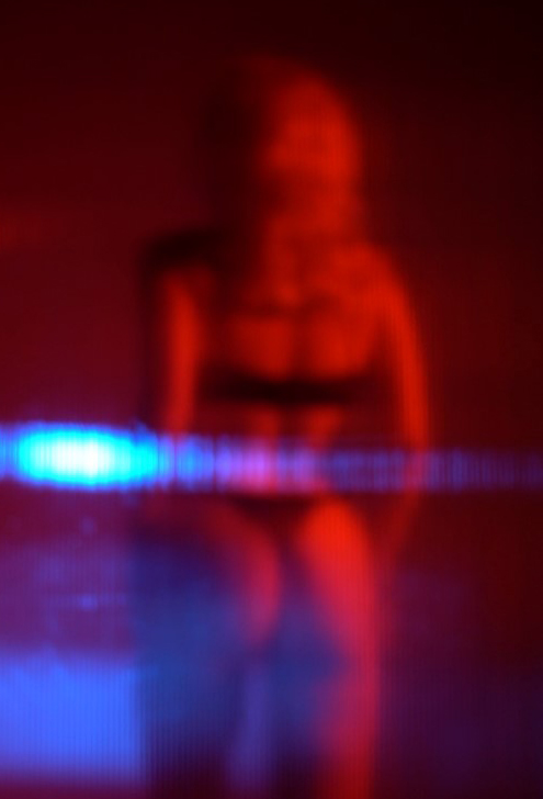 Behind glass #4