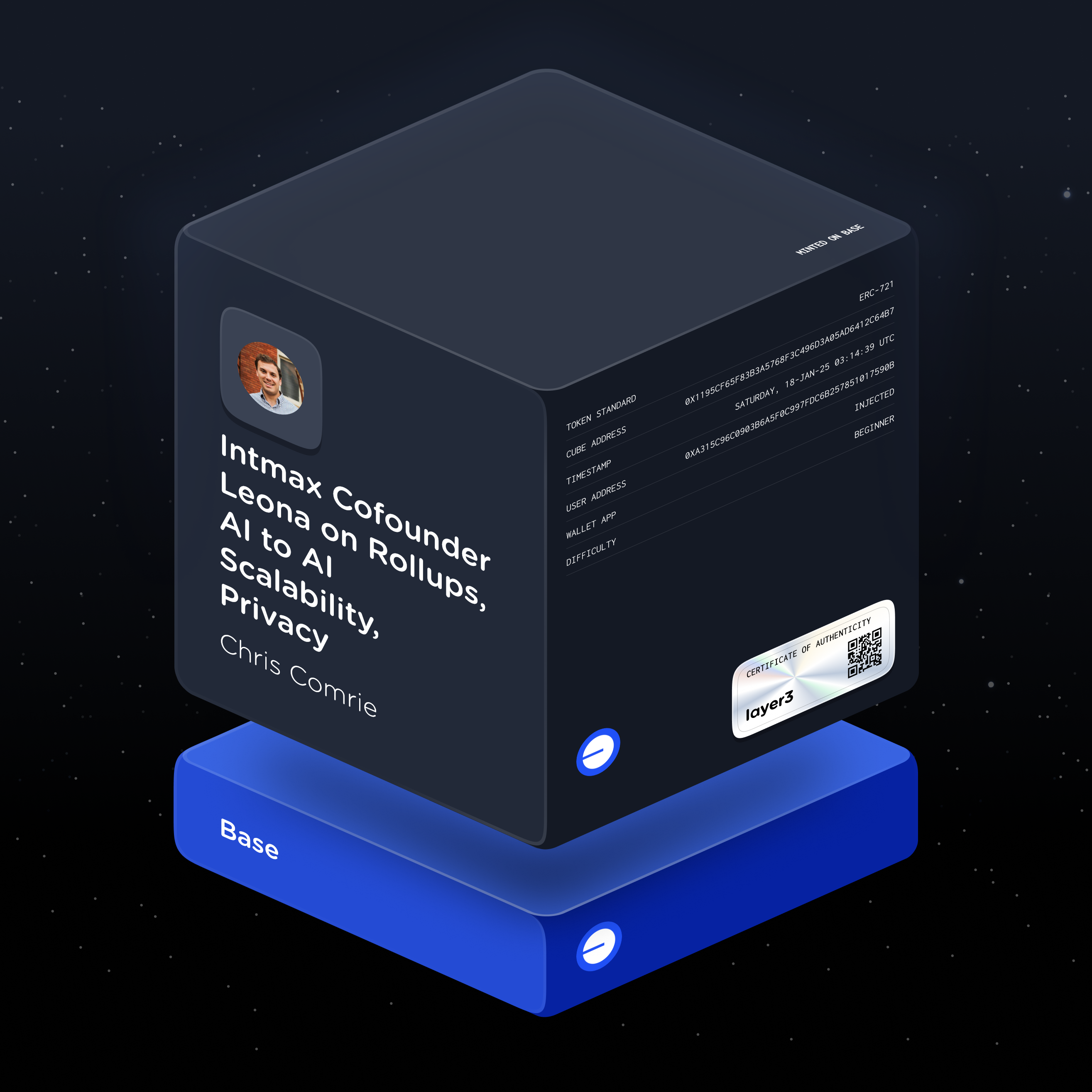 Intmax Cofounder Leona on Rollups, AI to AI Scalability, Privacy