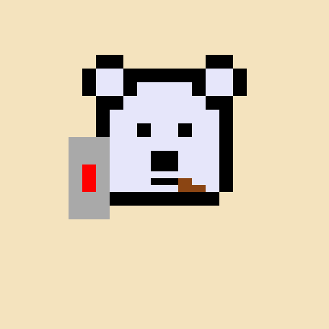 Pixel Bear #79708