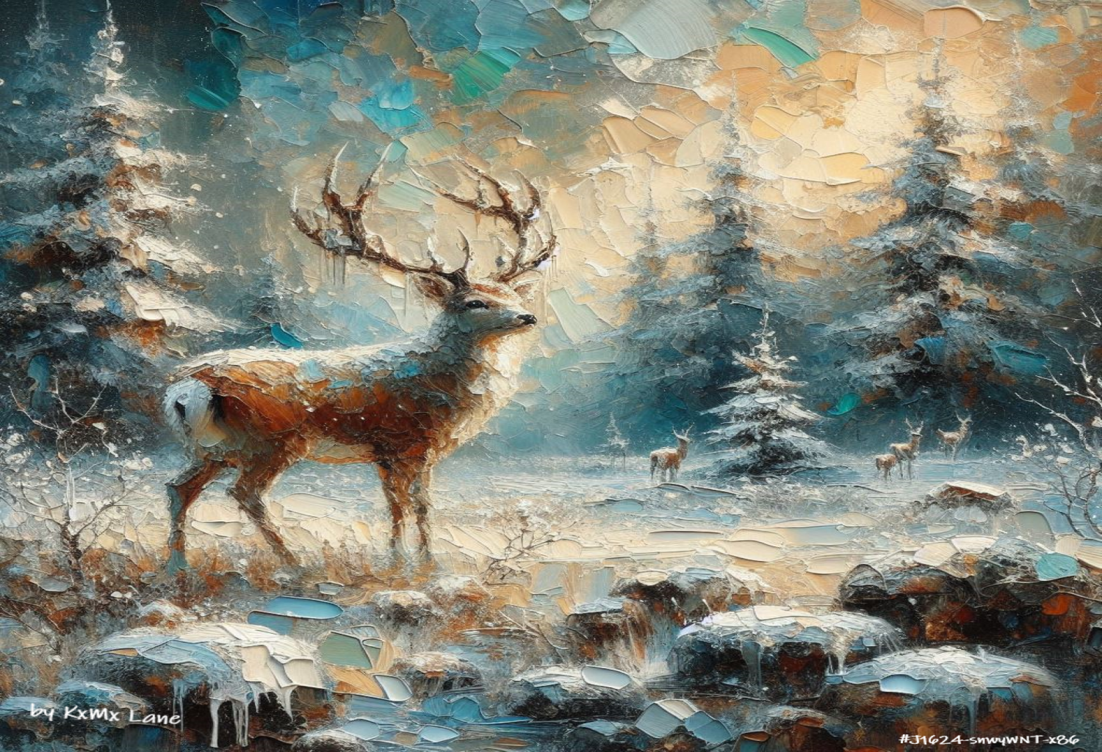 Snowy Winter by KxMx Lane #9