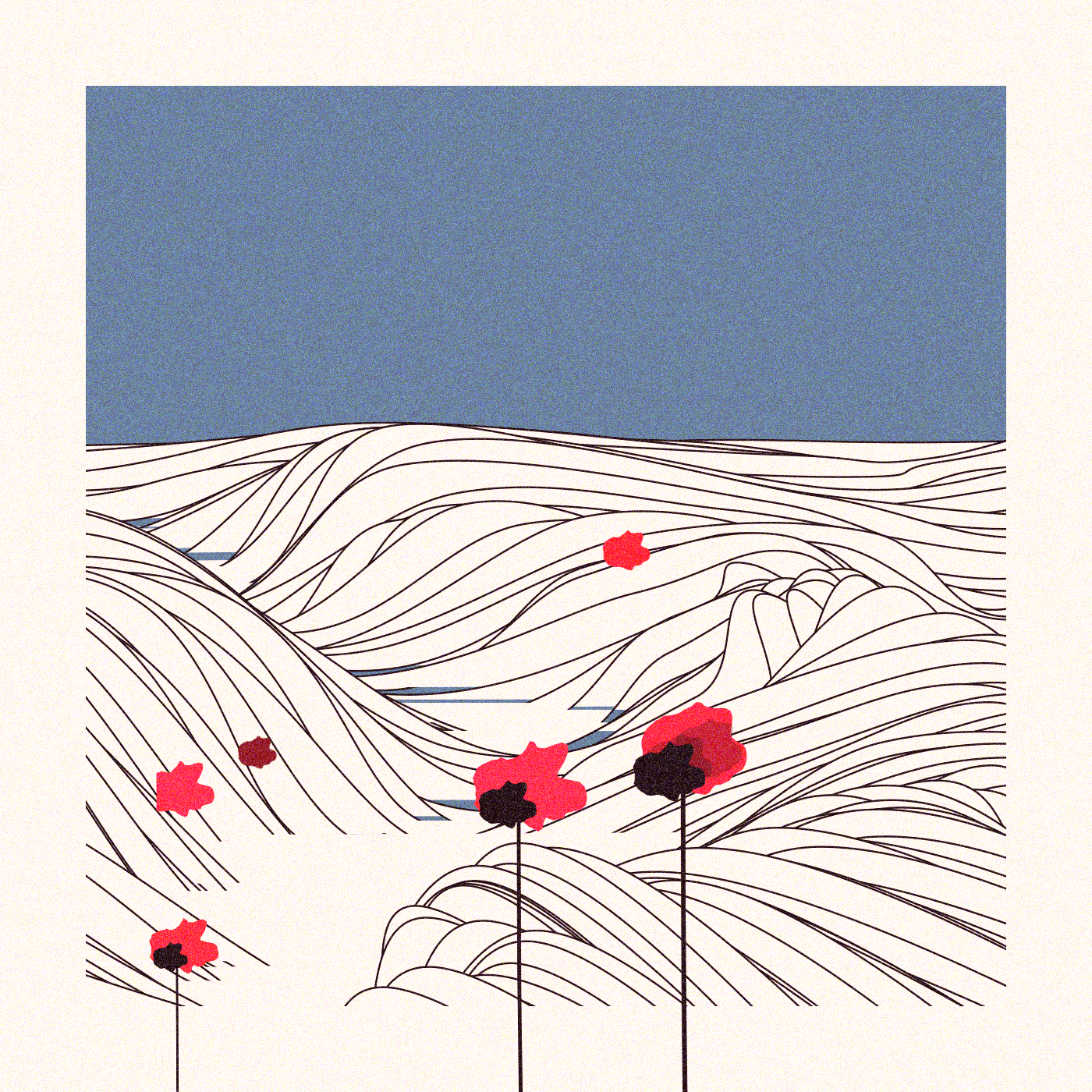 Poppies of Normandy by Reza Milani 3