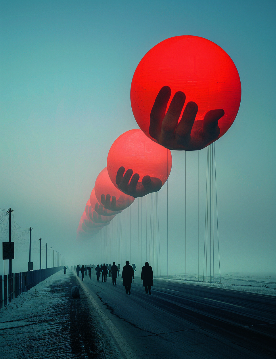 The free will to choose the path.