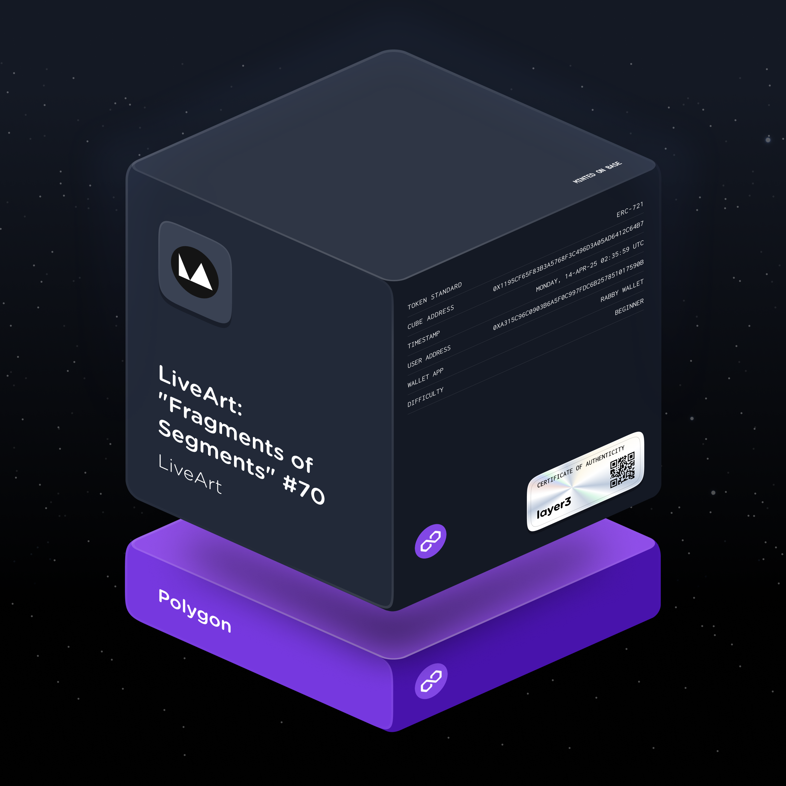 LiveArt: "Fragments of Segments" #70