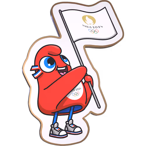 Olympic Games Paris 2024 Phryge Mascot - Welcome